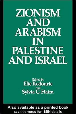 Zionism and Arabism in Palestine and Israel