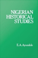 Nigerian Historical Studies