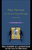 Person In Social Psychology