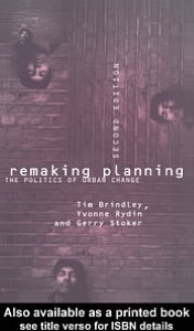 Remaking Planning: The Politics of Urban Change