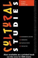 Cultural Studies: Volume 8, Issue 1