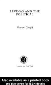 Levinas and the Political