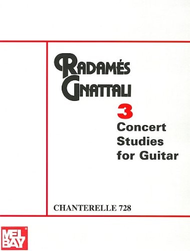 Radames Gnattali: 3 Concert Studies for Guitar