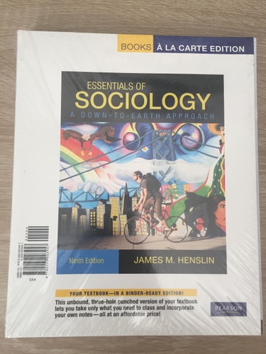 Essentials of Sociology: A Down-to-Earth Approach