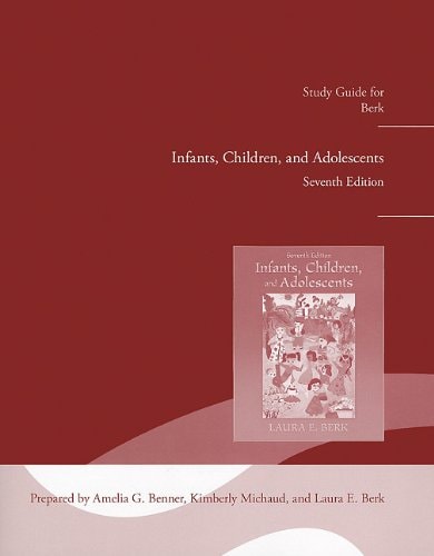 Study Guide for Infants, Children and Adolescents