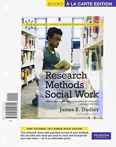 Research Methods for Social Work: Being Producers and Consumers of Research