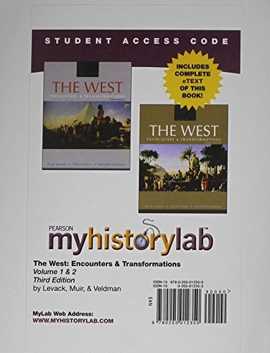 The West: Encounters and Transformations