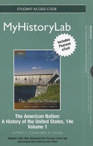 The American Nation: MyHistoryLab with Pearson eText Student Access Code Card