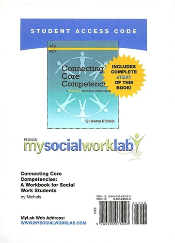 MySocialWorkLab with Pearson eText: Standalone Access Card for Connecting Core Competencies for Foundations Courses