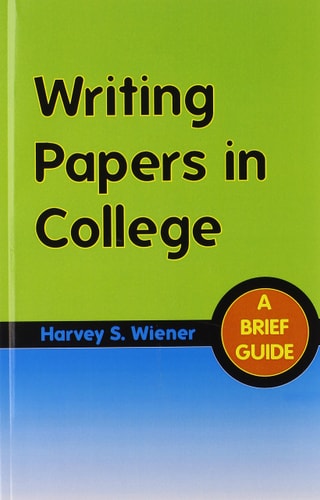 Writing Papers in College: A Brief Guide