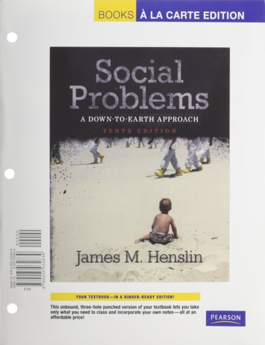 Social Problems: A Down-to-Earth Approach