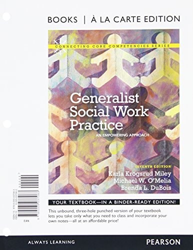 Generalist Social Work Practice: An Empowering Approach