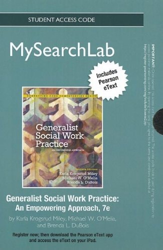 MySearchLab with Pearson eText: Generalist Social Work Practice