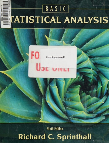 Basic Statistical Analysis