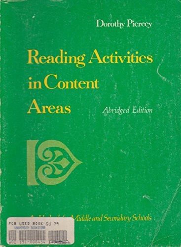 Reading Activities in Content Areas: An Ideabook for Middle and Secondary Schools