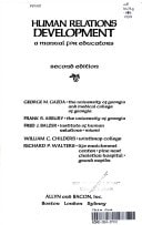 Human Relations Development A Manual for Educators