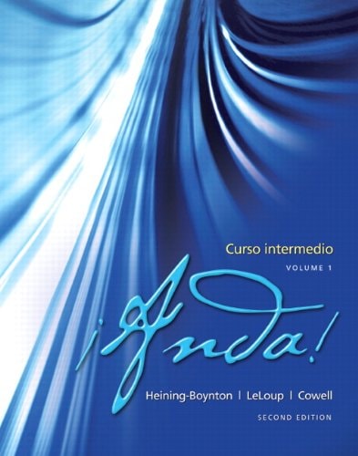 ¡Anda! Curso Intermedio, Volume 1