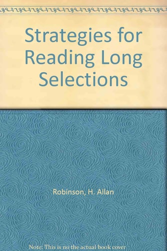Strategies for Reading Long Selections
