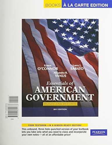 Essentials of American Government: Roots and Reform