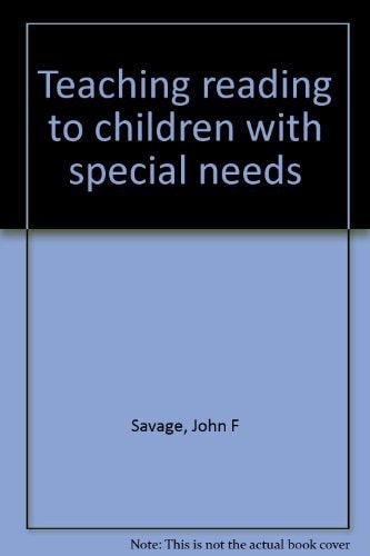Teaching reading to children with special needs