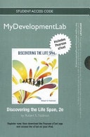 New Mydevelopmentlab + Pearson Etext Student Access Code Card for Discovering the Life Span