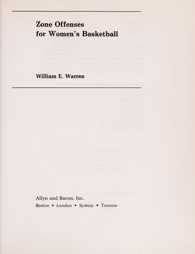 Zone Offenses for Women's Basketball