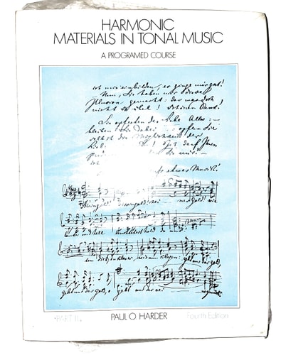 Harmonic Materials in Tonal Music: Pt. 2: A Programmed Course
