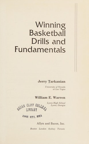 Winning Basketball Drills and Fundamentals