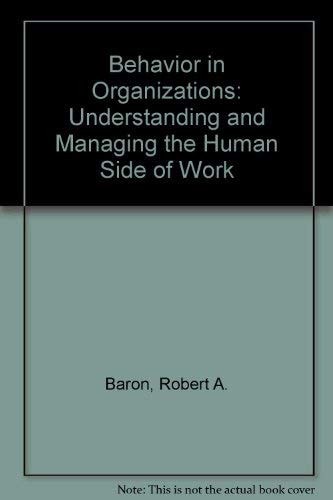 Behavior in Organizations