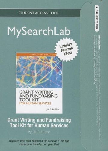 MySearchLab with Pearson eText: Standalone Access Card for Grant Writing and Fundraising Tool Kit for Human Services