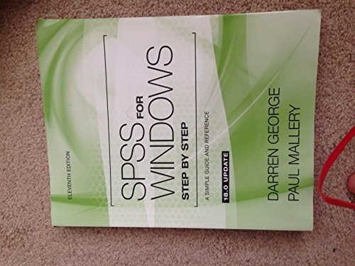 SPSS for Windows Step by Step: With SPSS Student Version 18.0
