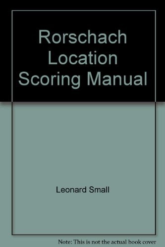 Rorschach Location Scoring Manual