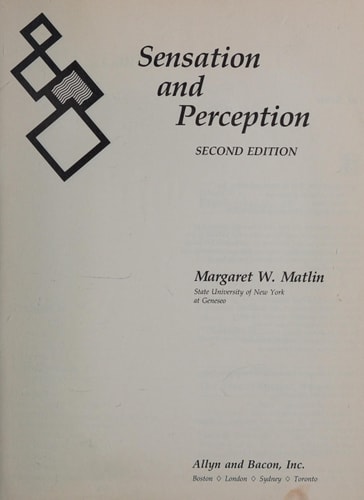 Sensation and Perception