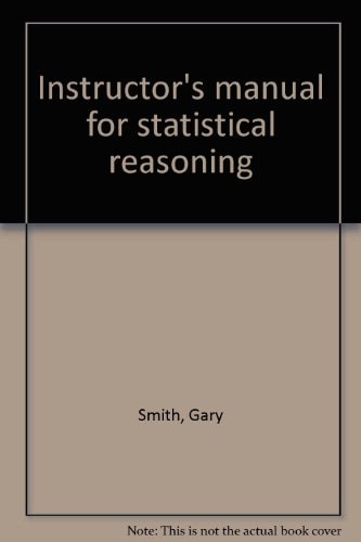 Instructor's Manual for Statistical Reasoning