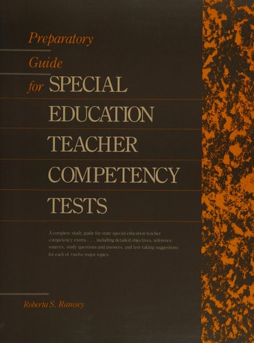 Preparatory Guide for Special Education Teacher Competency Tests