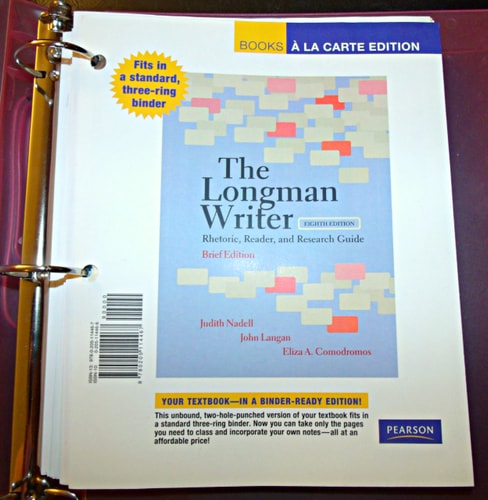 The Longman Writer: Rhetoric, Reader, and Research Guide