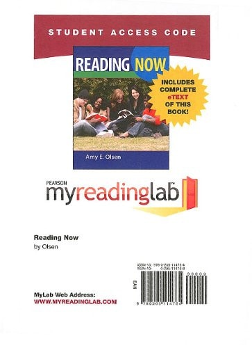 MyReadingLab with Pearson eText: Standalone Access Card for Reading Now