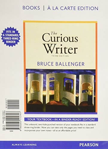 The Curious Writer