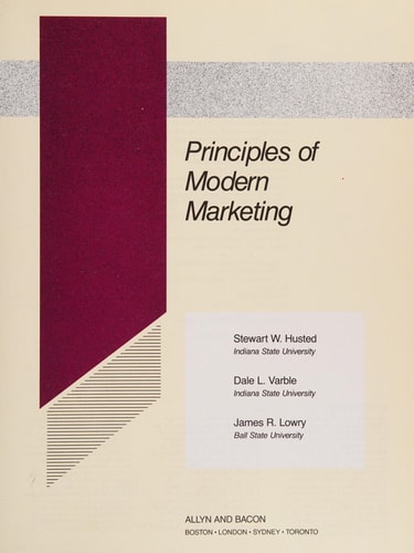 Principles of Modern Marketing