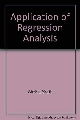 Application Regression Analysis