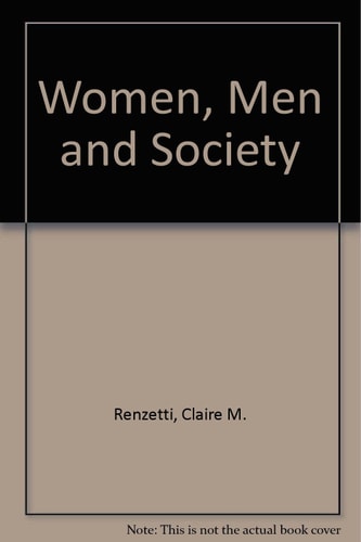 Women, men, and society: The sociology of gender