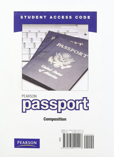 Pearson Passport -- Standalone Access Card -- for Composition