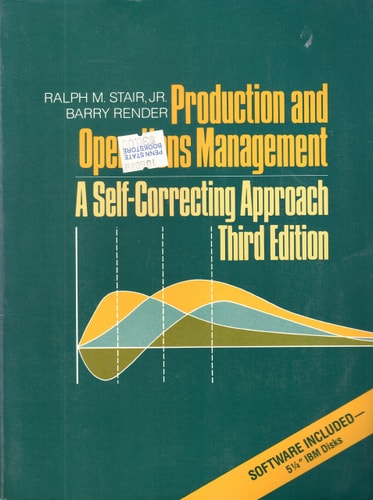 Production and Operations Management: A Self-Correcting Approach