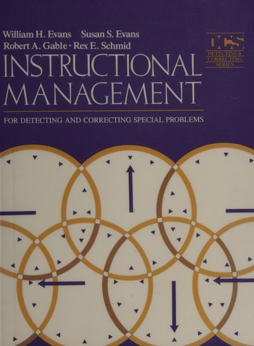 Instructional Management for Detecting and Correcting Special Problems