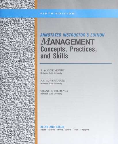 Management: Concepts, Practices, and Skills