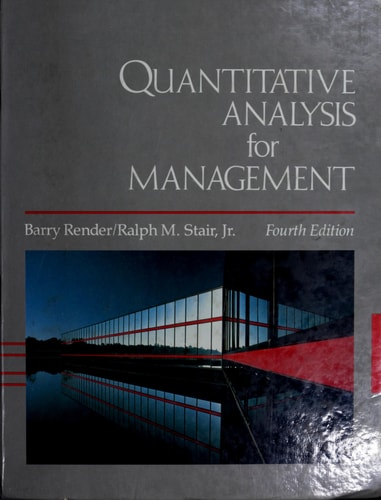 Quantatitive Analy Mgt B/disk Render/stair