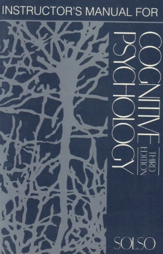 Instructor's Manual for Cognitive Psychology