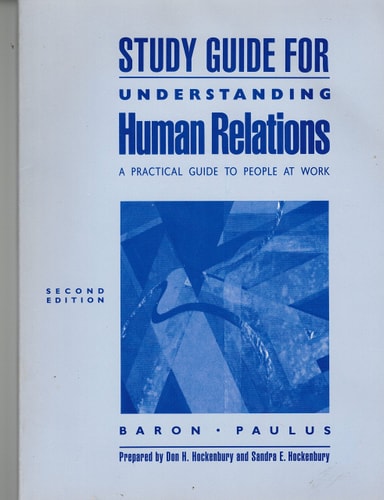 Understanding Human Relations: Study Guide