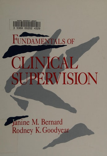 Fundamentals of Clinical Supervision