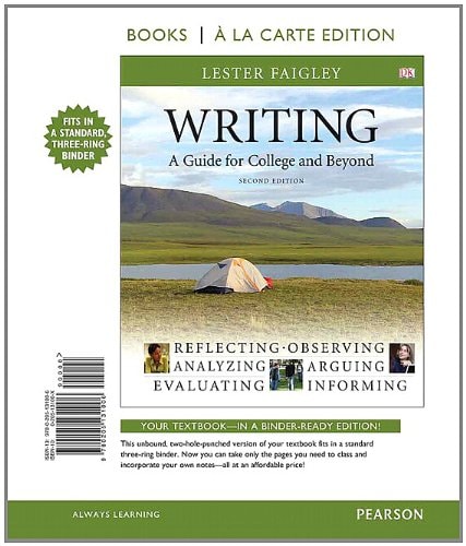 Writing: A Guide for College and Beyond